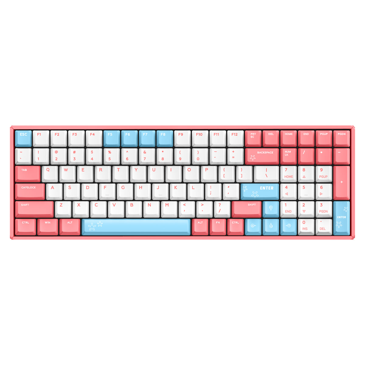 F96 Peach Mechanical Keyboard