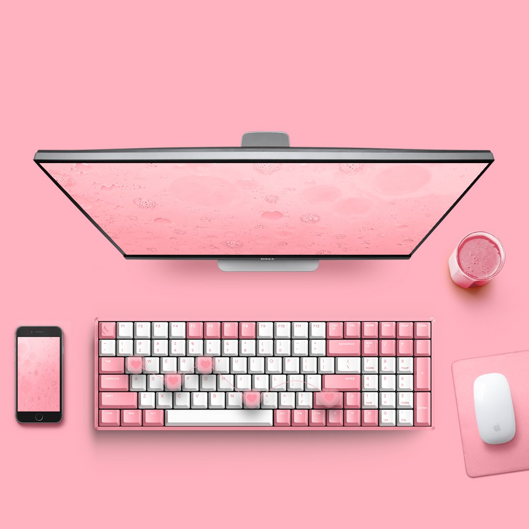 F96 Love Letter Mechanical Keyboard