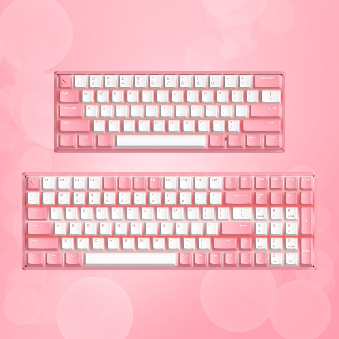 F60 Love Letter Wired Mechanical Keyboard