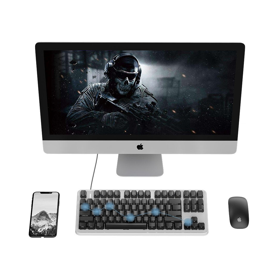 S87 Hot-Swappable Mechanical Keyboard