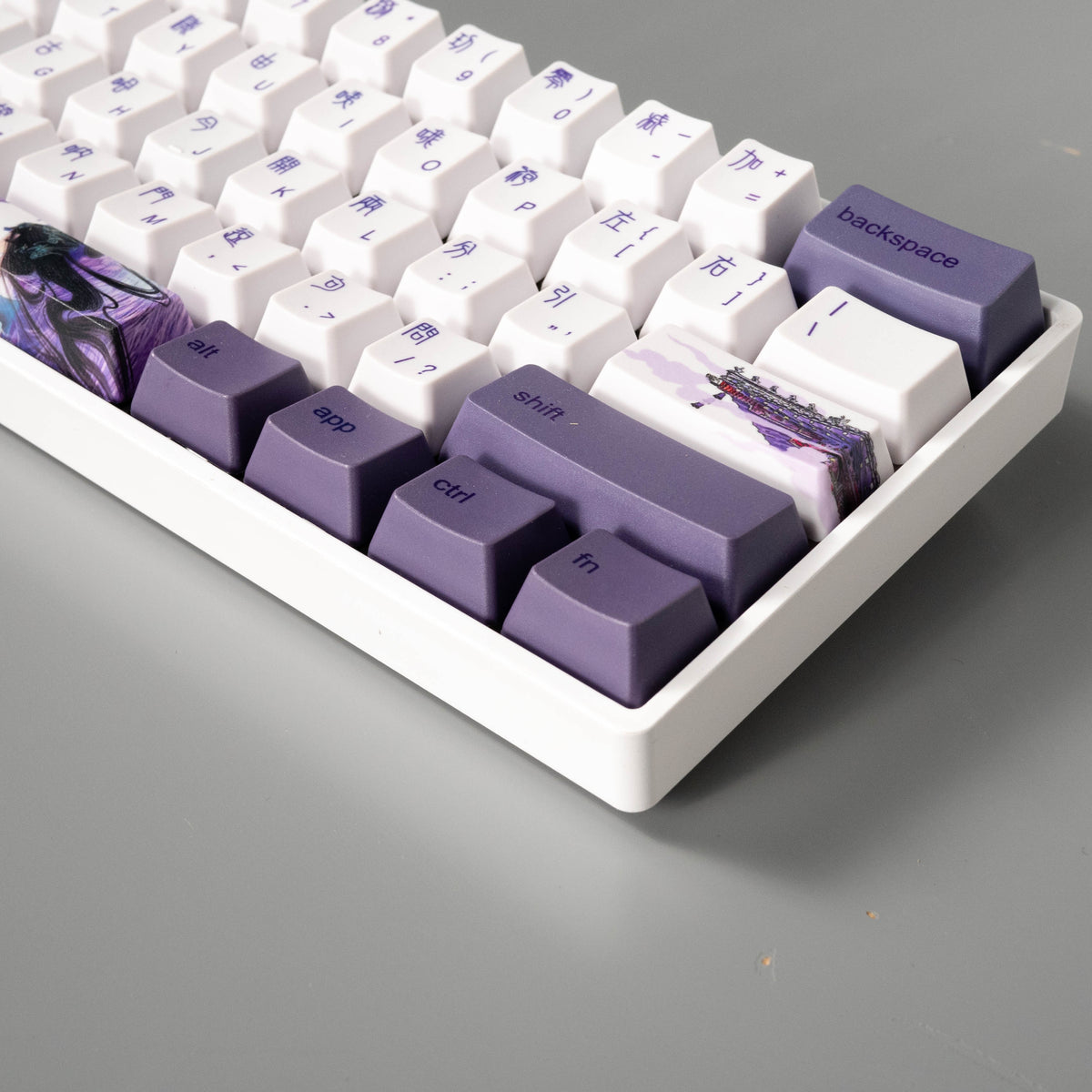 Purple Paradise Keycap Set