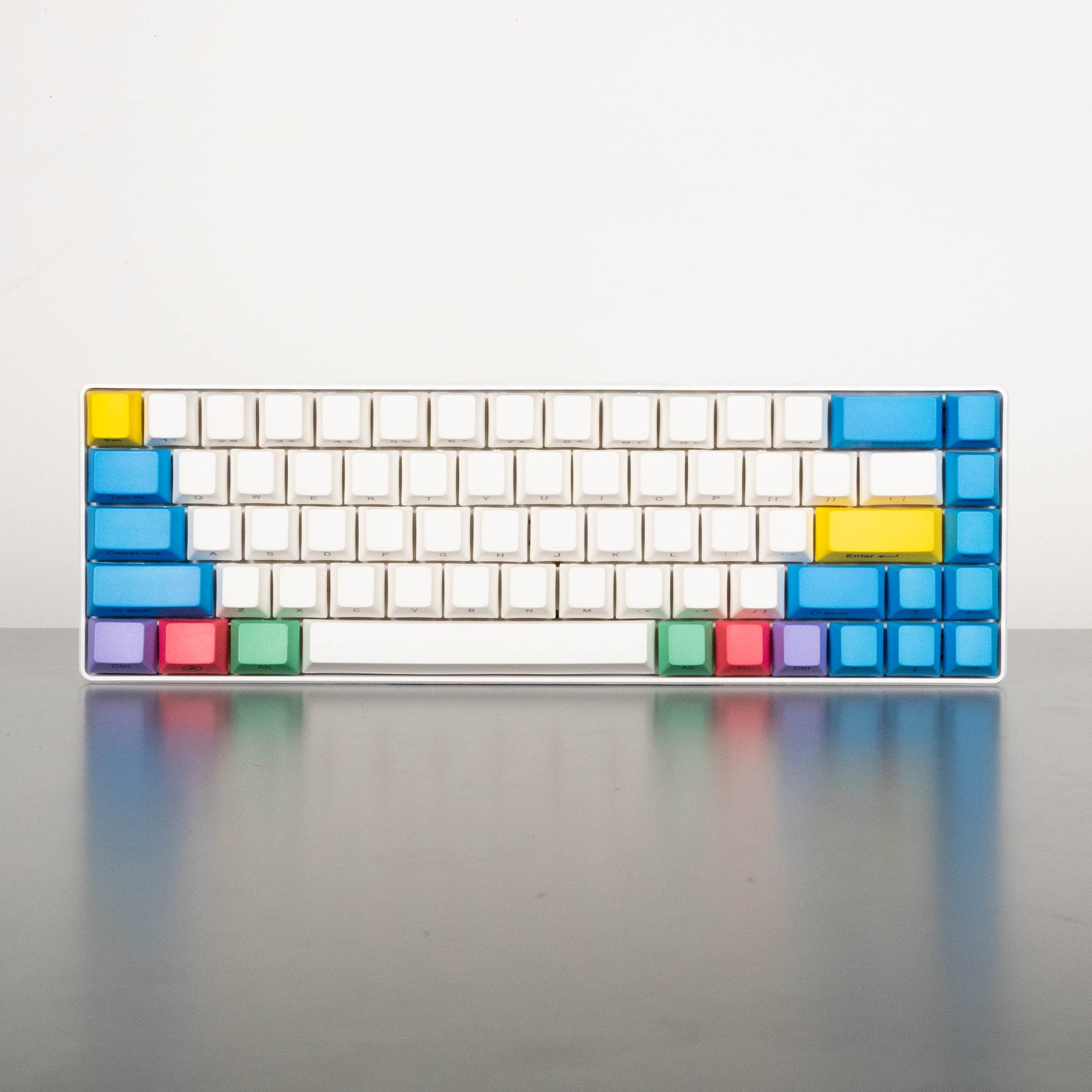 Rainbow Side Printed Keycap Set
