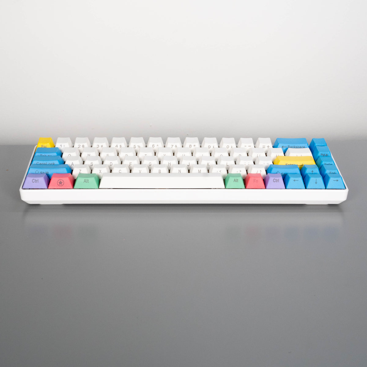 Rainbow Side Printed Keycap Set