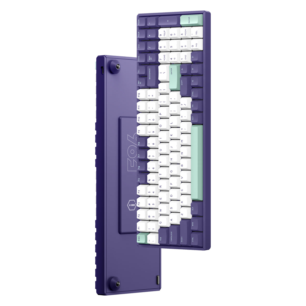 F96 Grape Milk Mechanical Keyboard