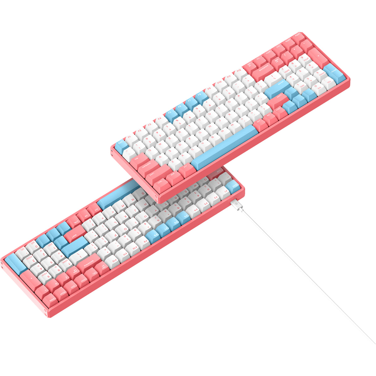 F96 Peach Mechanical Keyboard