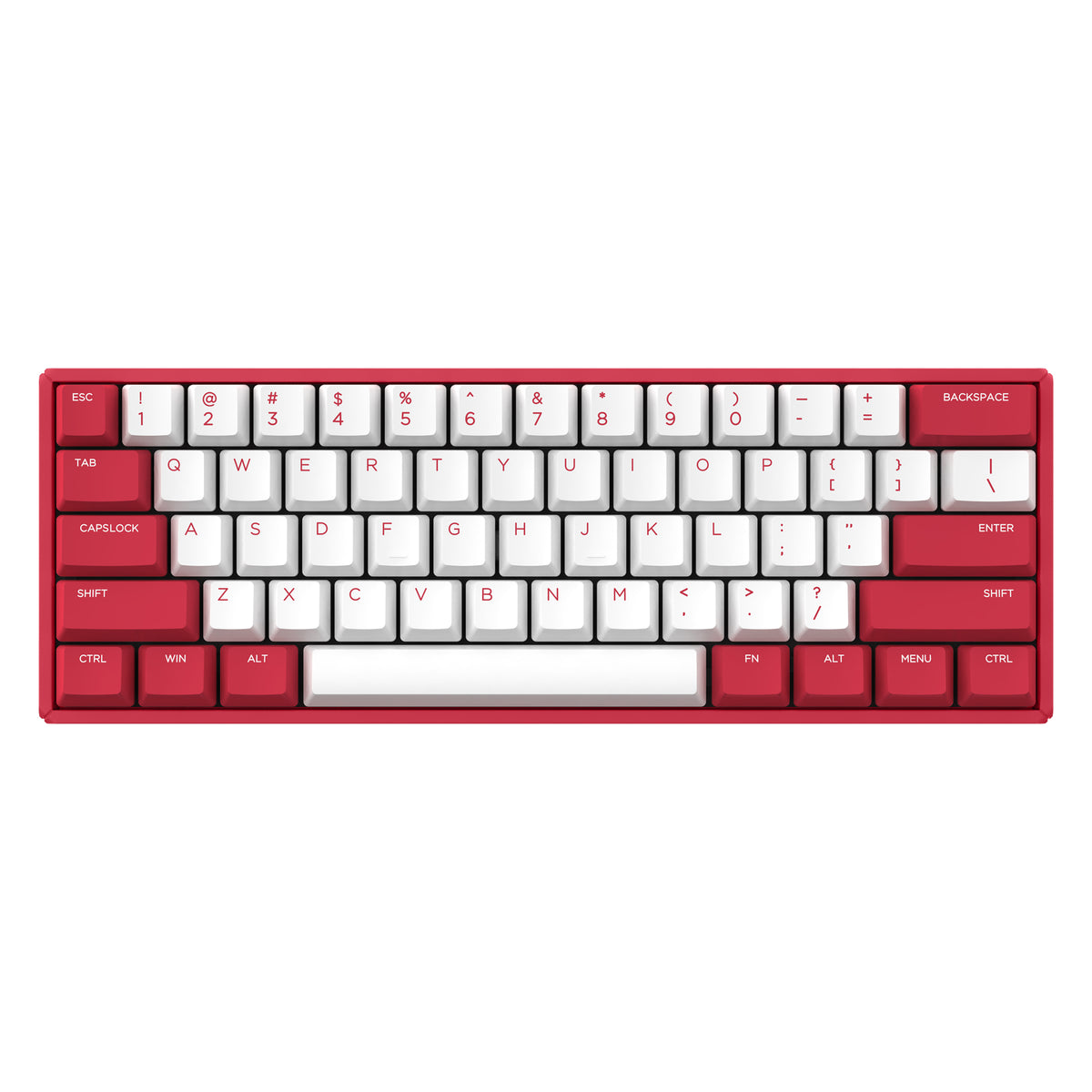 F60 Strawberry Wired Mechanical Keyboard