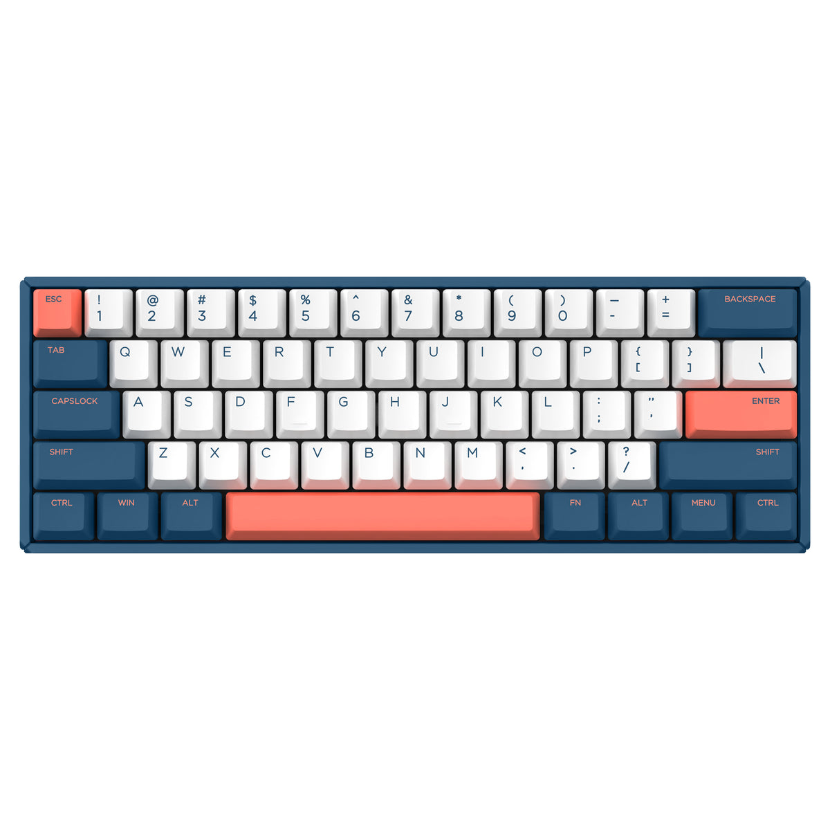 F60 Coral Sea Wired Mechanical Keyboard