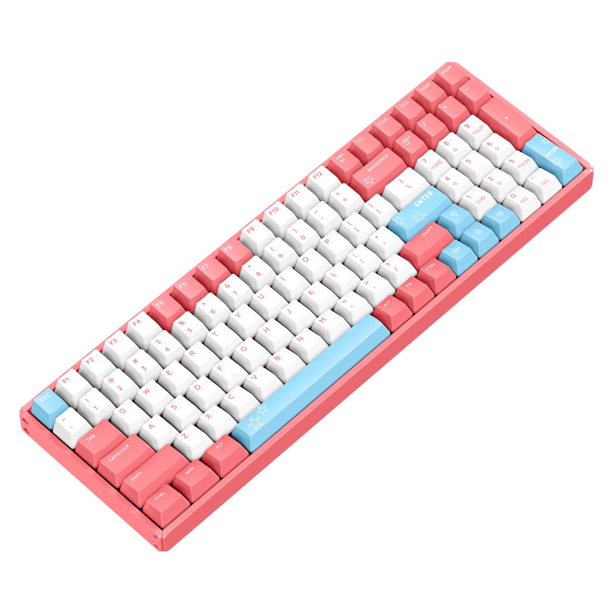 F96 Peach Mechanical Keyboard