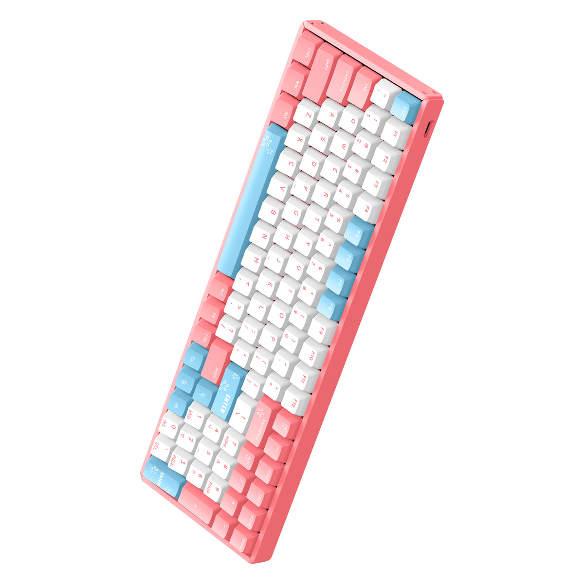 F96 Peach Mechanical Keyboard
