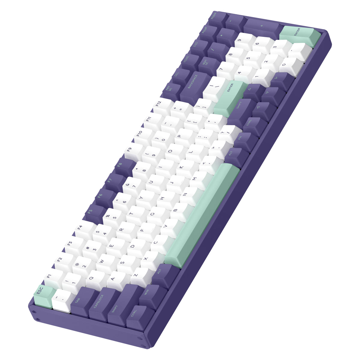 F96 Grape Milk Mechanical Keyboard
