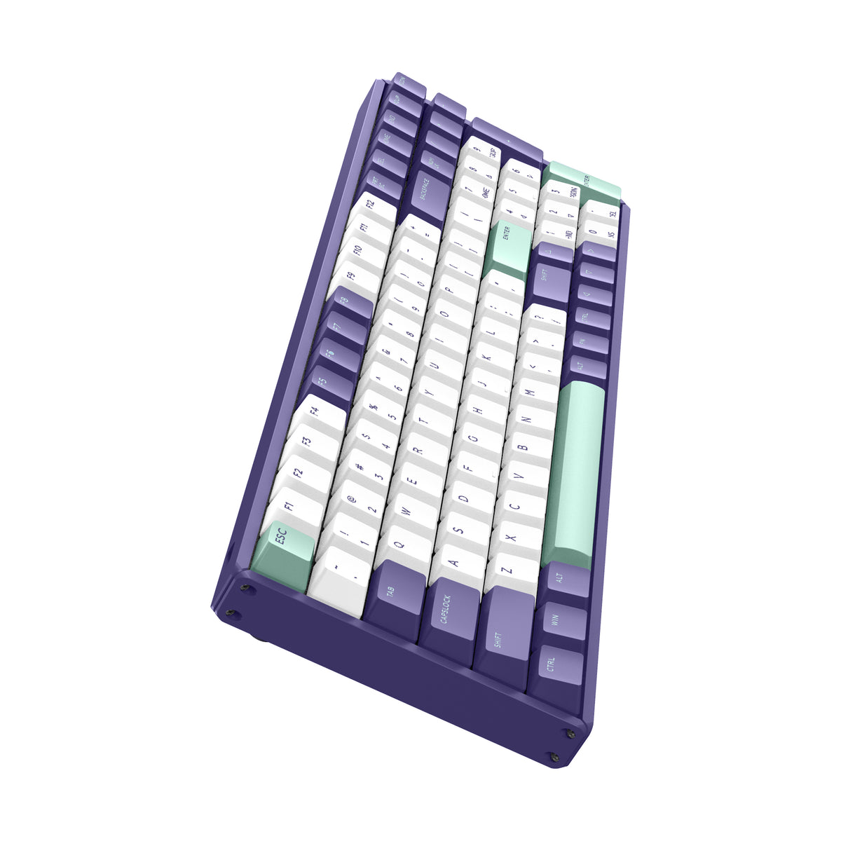 F96 Grape Milk Mechanical Keyboard