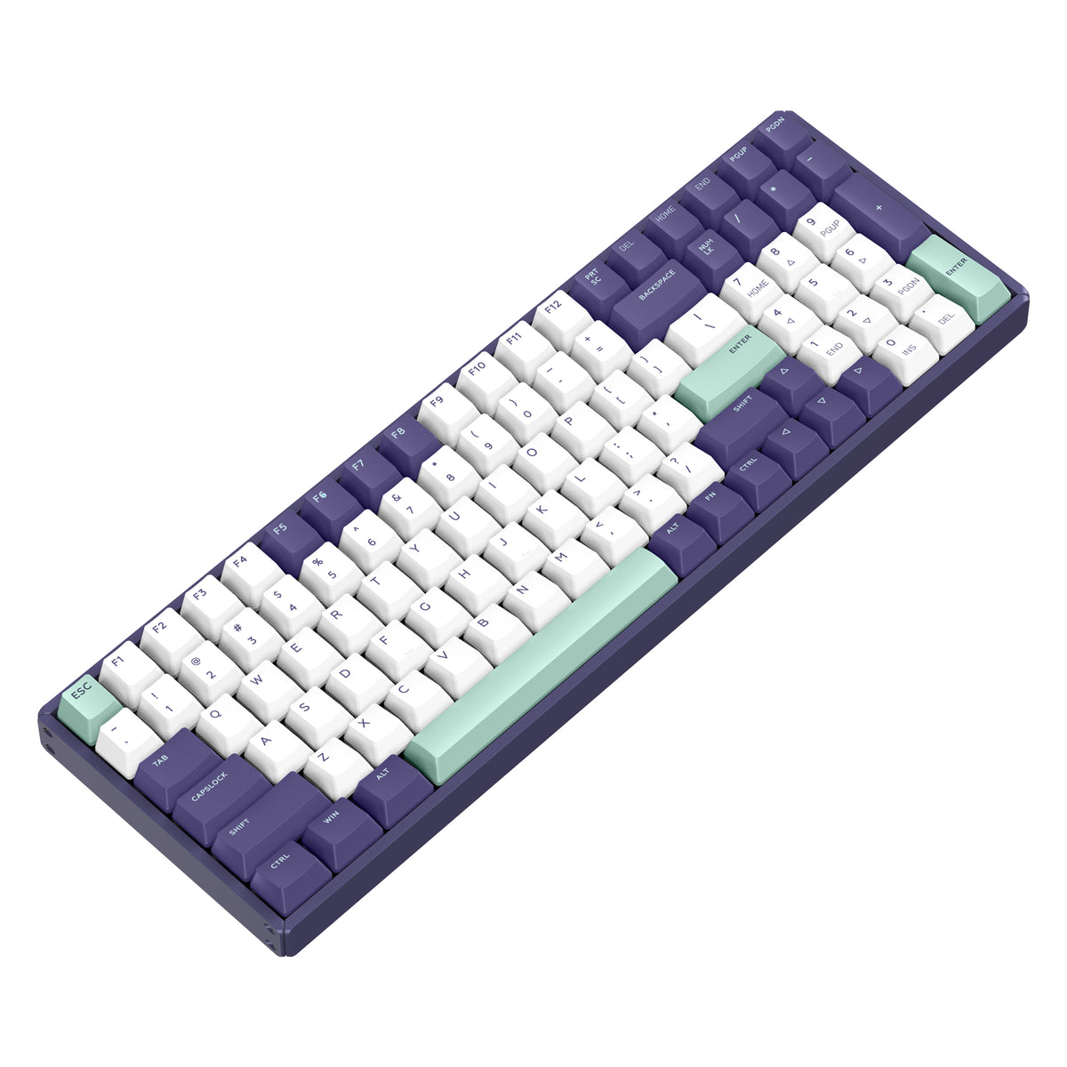 F96 Grape Milk Mechanical Keyboard