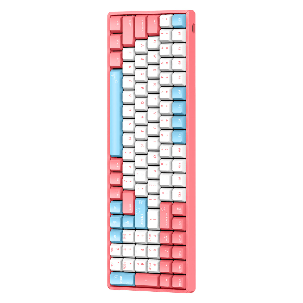 F96 Peach Mechanical Keyboard