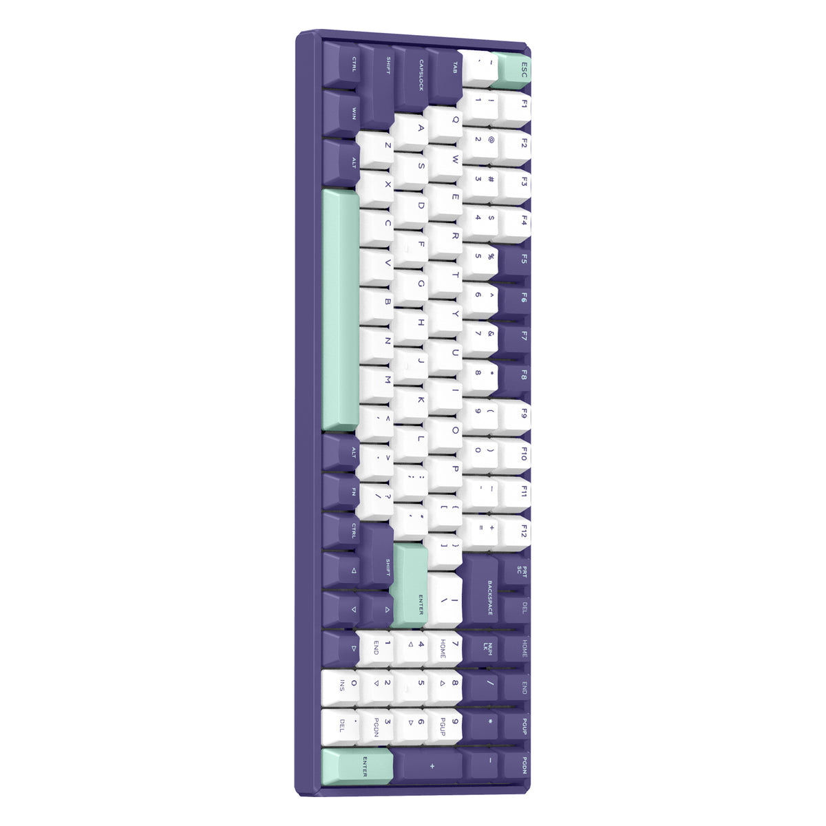 F96 Grape Milk Mechanical Keyboard