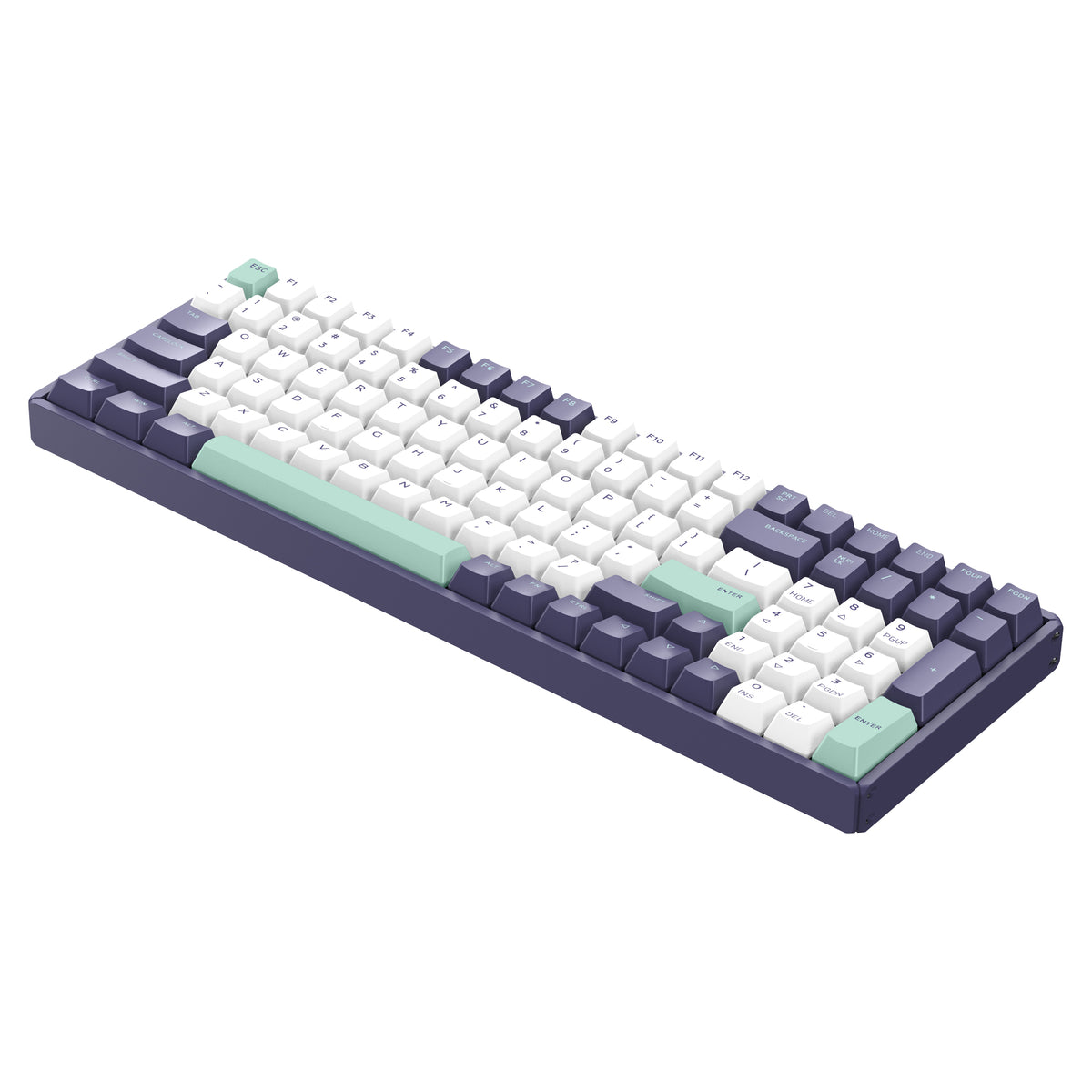 F96 Grape Milk Mechanical Keyboard