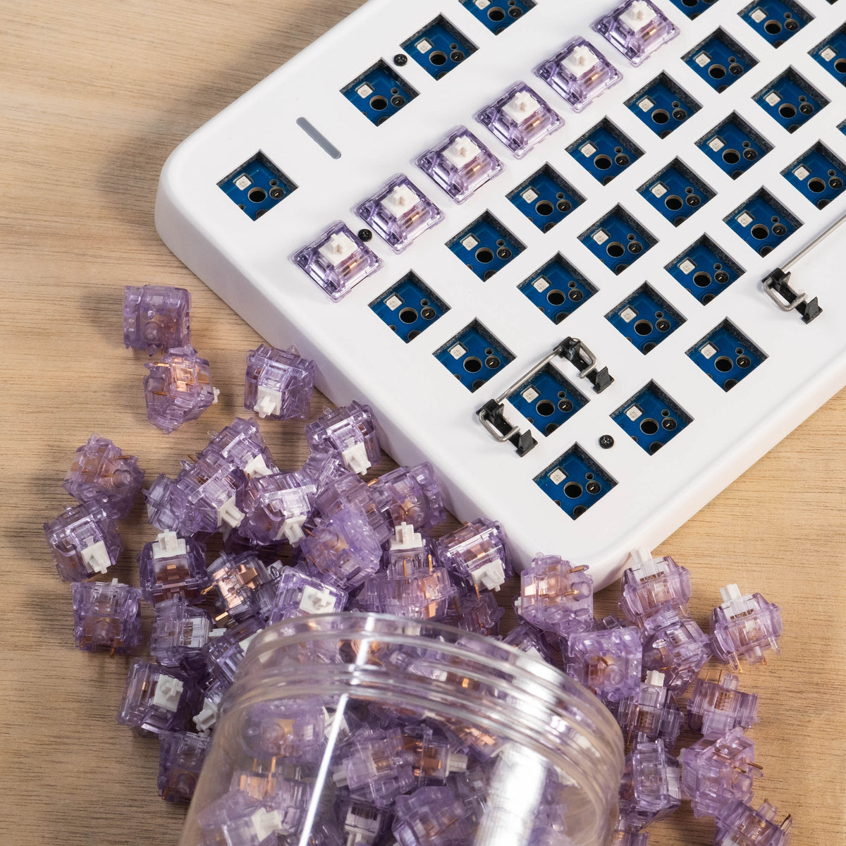 Lavender Linear Switches