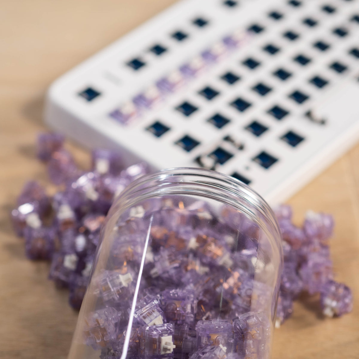 Lavender Linear Switches